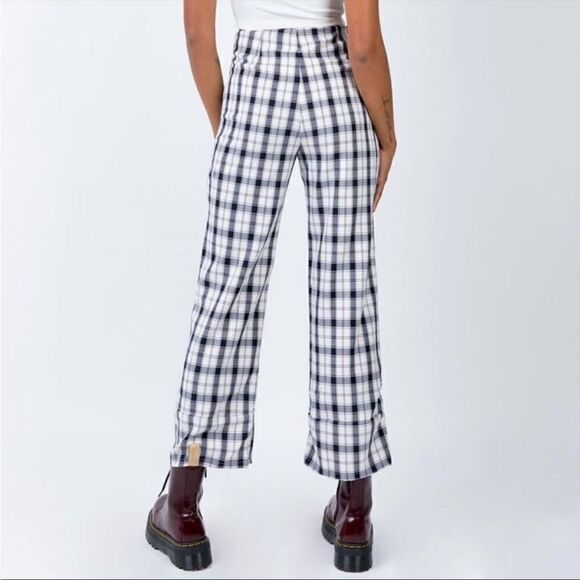 Princess Polly Plaid Pants - Picture 2 of 8